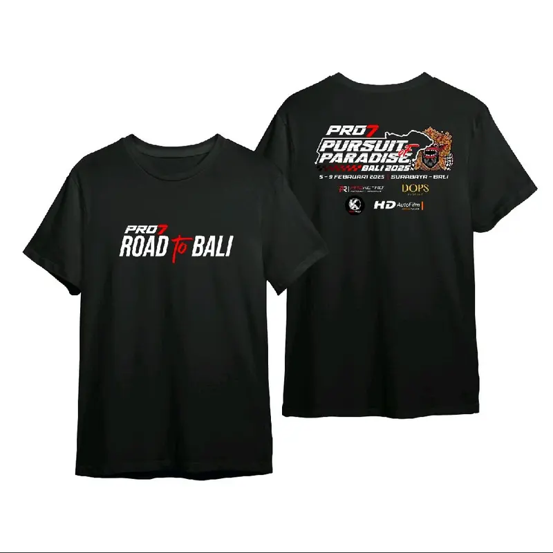 Kaos Pro7 Road To Bali - Pursuit Paradise Bali 2025 Sponsor 0