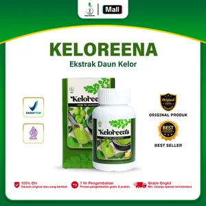 Herbal Keloreena Daun Kelor Kapsul - Ekstrak Tanaman Daun Kelor 100% Asli Sudah BPOM
