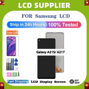 For Samsung Galaxy A21S/ A217 /A217F Phone Screen Display  Touch Digitizer Assembly,Cellphone Accessory Replacement.
