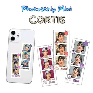 Photostrip Mini Cortis Fanmade warna warni | Fotostrip hiasan case