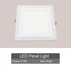 New Arrival Golden LED LAMPU DOWNLIGHT LED 3 WARNA 6WATT DOWNLIGHT PANEL/Putih/Kuning Lampu Plafon LED White Kuning