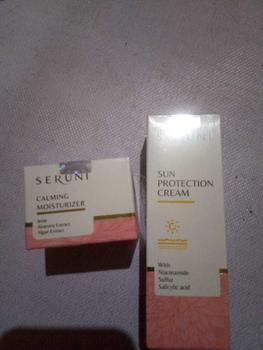 Product Review of [BEST SELLER] Seruni - Bundling 1 Sun Protection Cream & 1 Moisturizer [2 Pcs] from ** 0