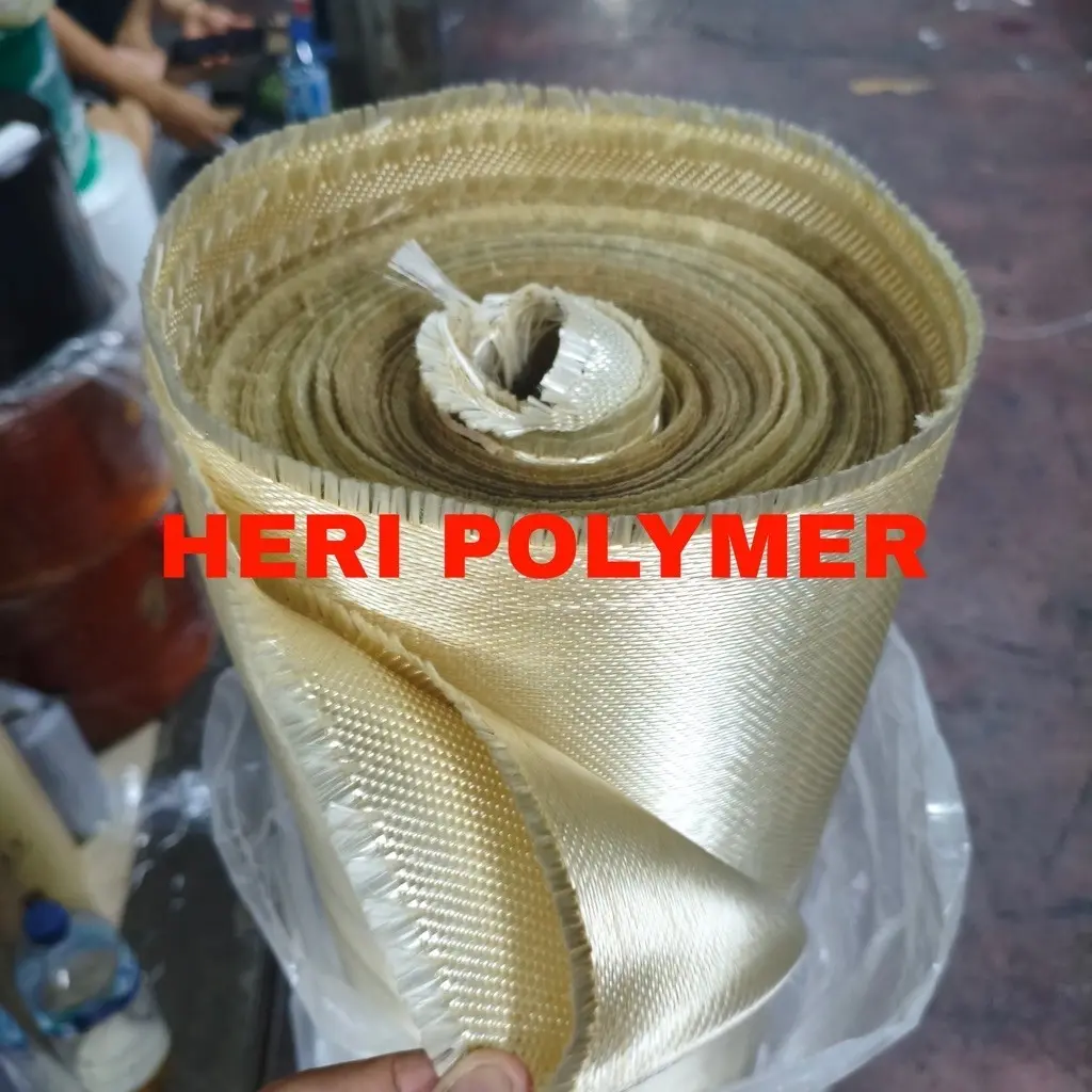Fire Blanket HT800 Roll 1mm x 1m x 50 Meter Kain Fiberglass Tahan Panas 800C Welding Blanket