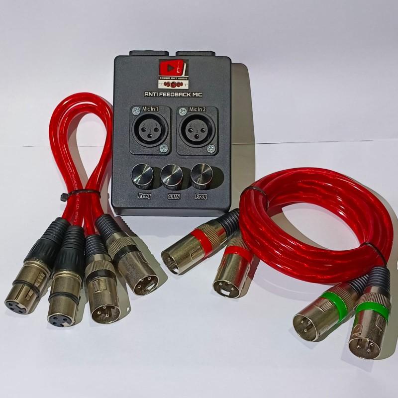 Product Introduction of Anti Feedback/Noise Mic Wireless Balance Microphone 1