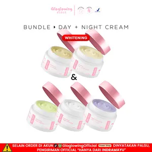 GLOGLOWING Day + Night Cream Whitening [Bundling Cream Wajah]