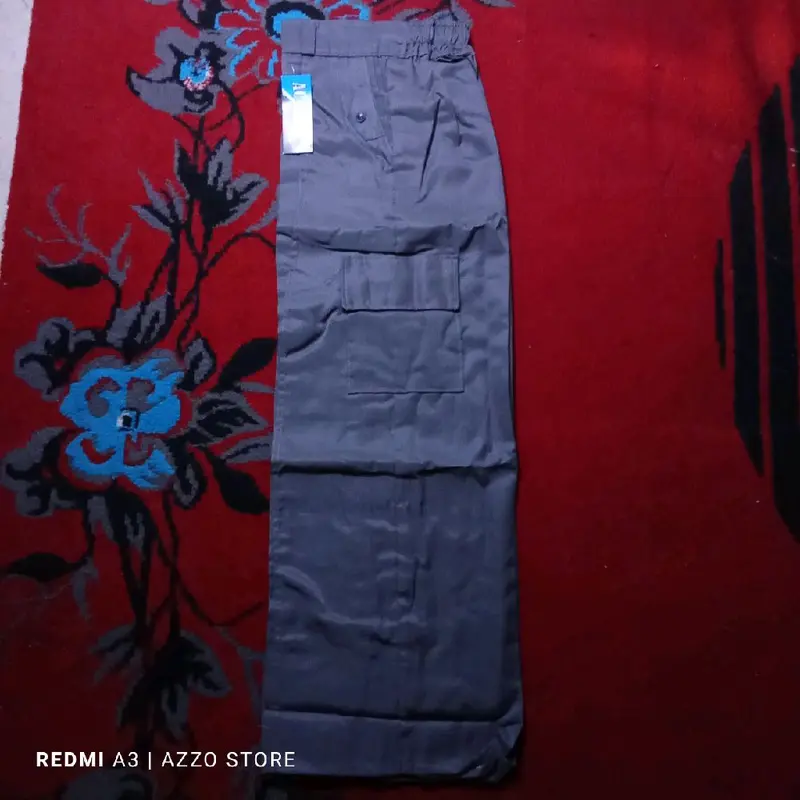 Cargo Ban Wanita Celana Panjang Murah dan Style Kekinian kulot Twill unsex regular 2