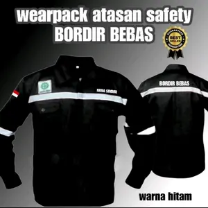 baju safety inclued bordir baju kerja lapangan