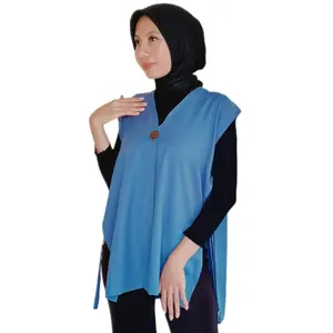 [VALDIS] Veluna Vest Outer Cardi Muslimah Tali Samping Gesper - Pt II