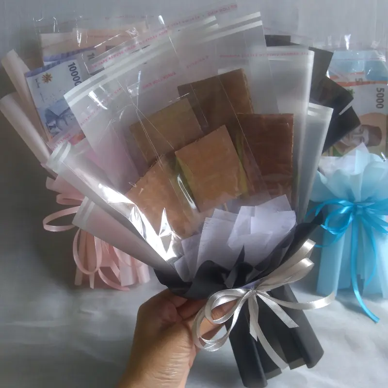 Buket Uang Kosongan 5 Lembar, 3 Lembar untuk Hadiah Wisuda dan Acara Lainnya 6