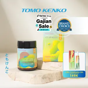 Tomo Kenko Vitamin D3 Chewable Tablet Kunyah