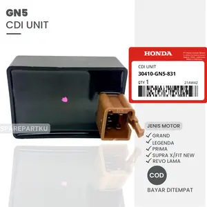 GN5 CDI UNIT HONDA GRAND,LEGENDA, PRIMA, SUPRA X, SUPRA FIT NEW, REVO LAMA/ DIGITAL/ TAEGEN BOX
