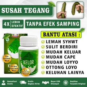 Vitamin Ekstrak Daun Kelor Mudah Cape Mudah L3mas Kurang Bertenaga Daya Tahan Tubuh isi 60 Kapsul