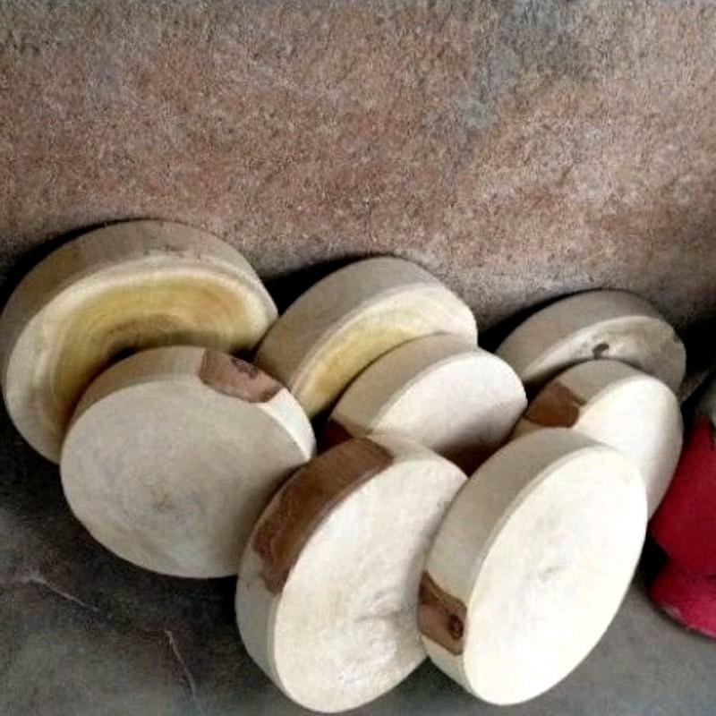 TALENAN KAYU ASEM DIAMETER 45CM / TALENAN DAGING / TALENAN KAYU BULAT MURAH BISA REQUEST UKURAN 4