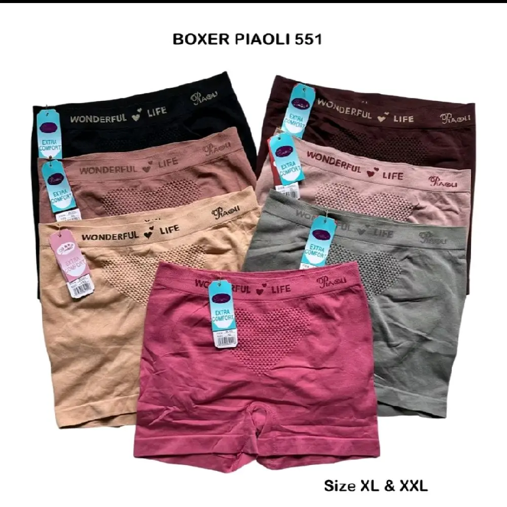 (1pcs) Celana dalam boxer piaoly bahan rajut