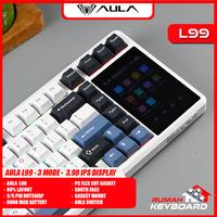 Gambar AULA L99 - 80% - 84 KEY - 3 Mode - 3.98 IPS TOUCH SCREEEN - MECHANICAL KEYBOARD - Starry Sea Blue dari Rumah-Keyboard Kota Administrasi Jakarta Barat 3 Tokopedia