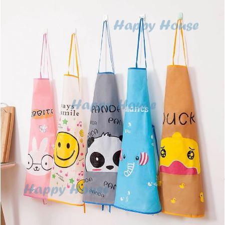 Dapur Celemek Masak Pelindung Pakaian Motif Karakter Lucu Murah Celemek Masak Anti Air 2