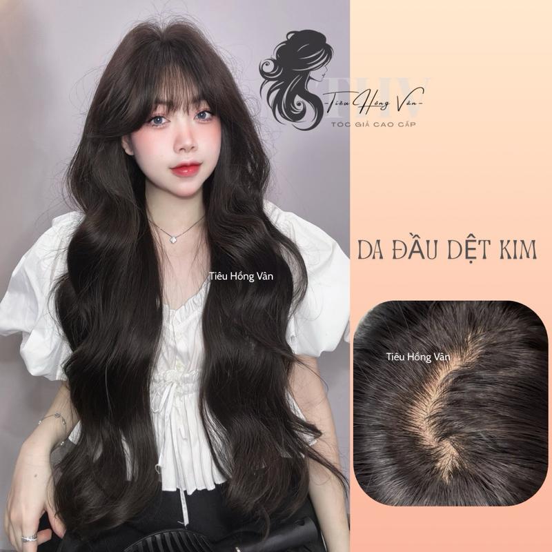 TÓC NGUYÊN ĐẦU DỆT KIM - Xù Hippie Mái Thưa