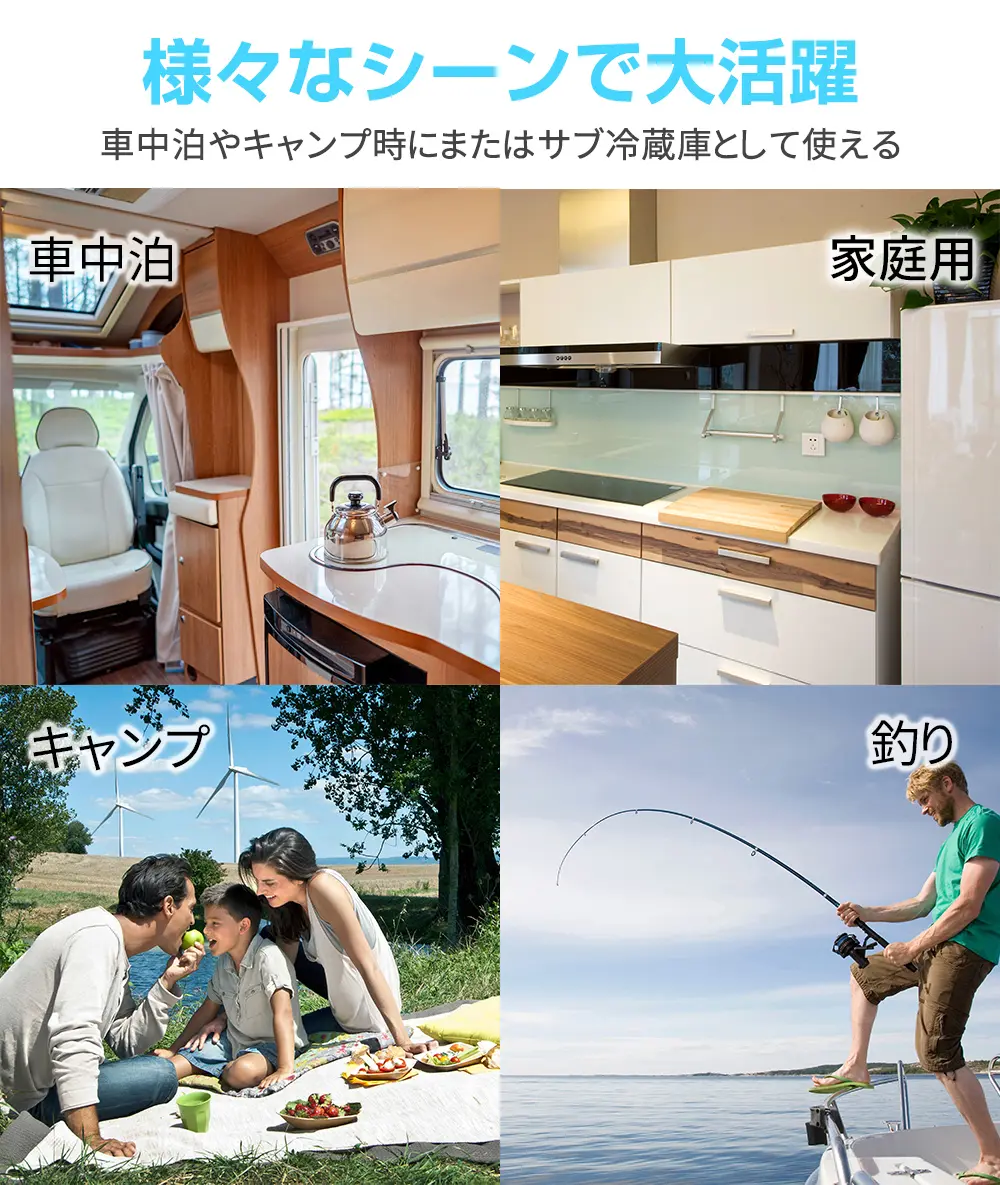 2年保証】SUNPIE車載冷蔵庫 18L/22L/25L/30L ポータブル冷蔵庫 -22