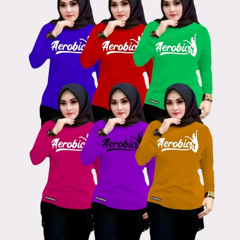 BAJU OLAHRAGA WANITA | BAJU SENAM FITNESS JOGING DLL (Sport) 7