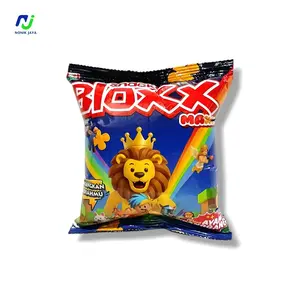 ( NEW SNACK BERHADIAH ) Snack Bloxx Maxx Rasa Ayam Panggang Pack Isi 10 Pcs@20gr Makanan