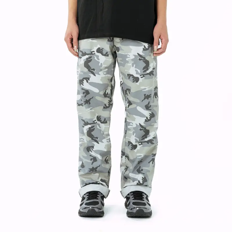 Celana Carpenter Pants Camo Thunderbear - Grozny Slim Straight Katun Panjang Casual 5