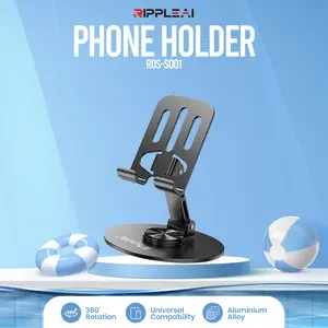 【Hot Selling】Ripple Rippods Desktop Stand RDS S001 / flull metal holder / Phone Holder Stand Besi / Tablet Holder Stand Bahan FULL metal