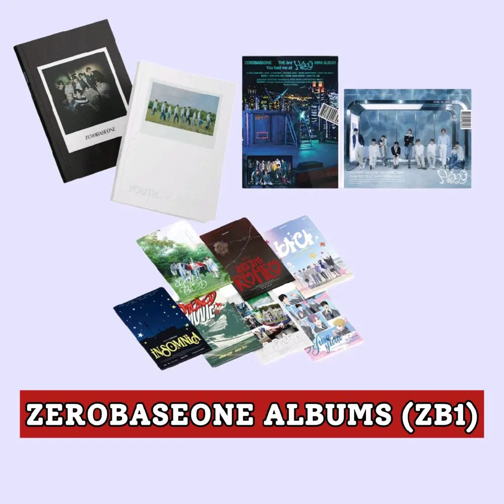 Sealed Unsealed Zerobaseone Albums  Hello Youth onhand CD DVD