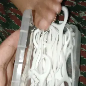 [SA] Dental Floss Benang Pembersih Selah + Tusuk Gigi 1 Box Isi 50 - Membersihkan Kotoran di Sekat-sekat Gigi - Mulut