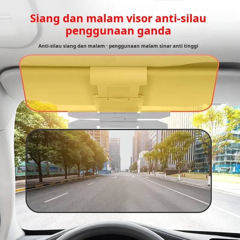 Kacamata pelindung mobil anti-silau penyekat anti-silau mobil anti-silau cermin pelindung anti-silau
