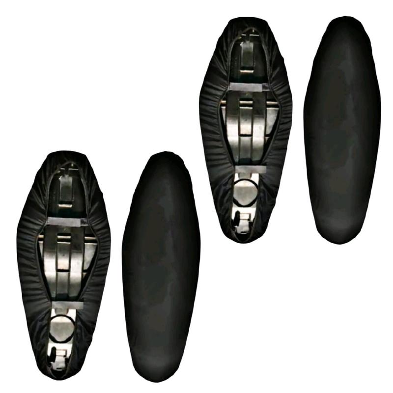 Cover Jok Motor Universal Honda Yamaha Suzuki Hitam Polos Waterproof - Motorcycle 2