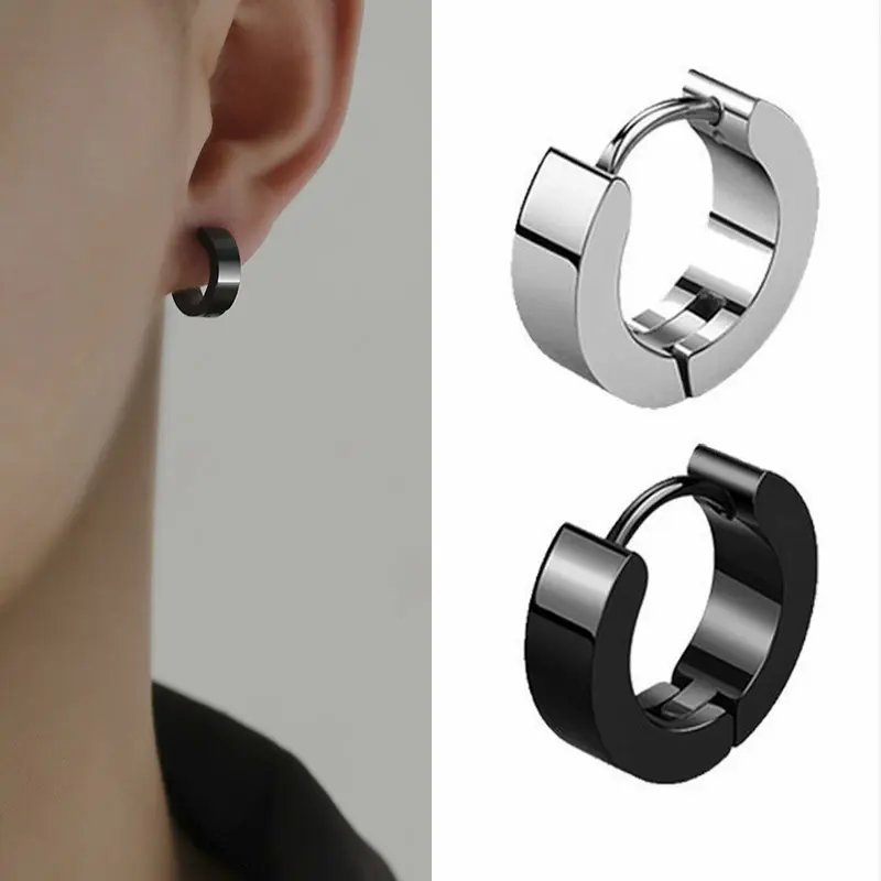 Kẹp Xương Tai, Thiết Kế Tối giản, Không Cần Xỏ Lỗ Tai, Phong Cách Hip Hop, Ngầu Và Thời Trang, Phụ Kiện Tai, Khóa Tai