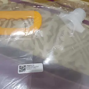 TaffSport Kantong Air Minum Lipat 1L 1.5L 2.5L 3L 5L 10L 15L 20L Jerigen Air Portabel Foldable Water Storage Bag Outdoor Travel Camping Hiking