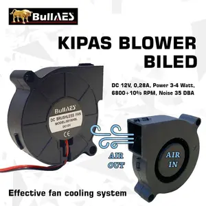 BLOWER KIPAS PENDINGIN LAMPU HEADLAMP FAN COOLING TURBO EXHAUST HEAD