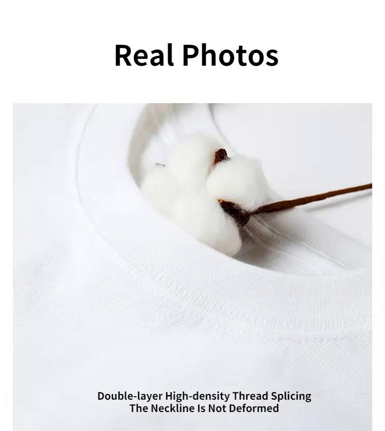 Product Introduction of Áo Thun ngắn Tay Áo, Hàng Mới Về 2024NY, Dành Cho Nam Và Nữ, Chất Liệu Cotton, Crewneck, Dáng Rộng Thường Ngày Áo Tay Lửng, Mùa Hè! 8