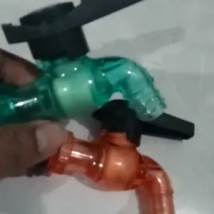 KRAN AIR TRANSPARAN 1/2" BONUS DRAT 3/4" KRAN BALING KRAN TOPI KRAN ENGKOL MURAH BAGUS