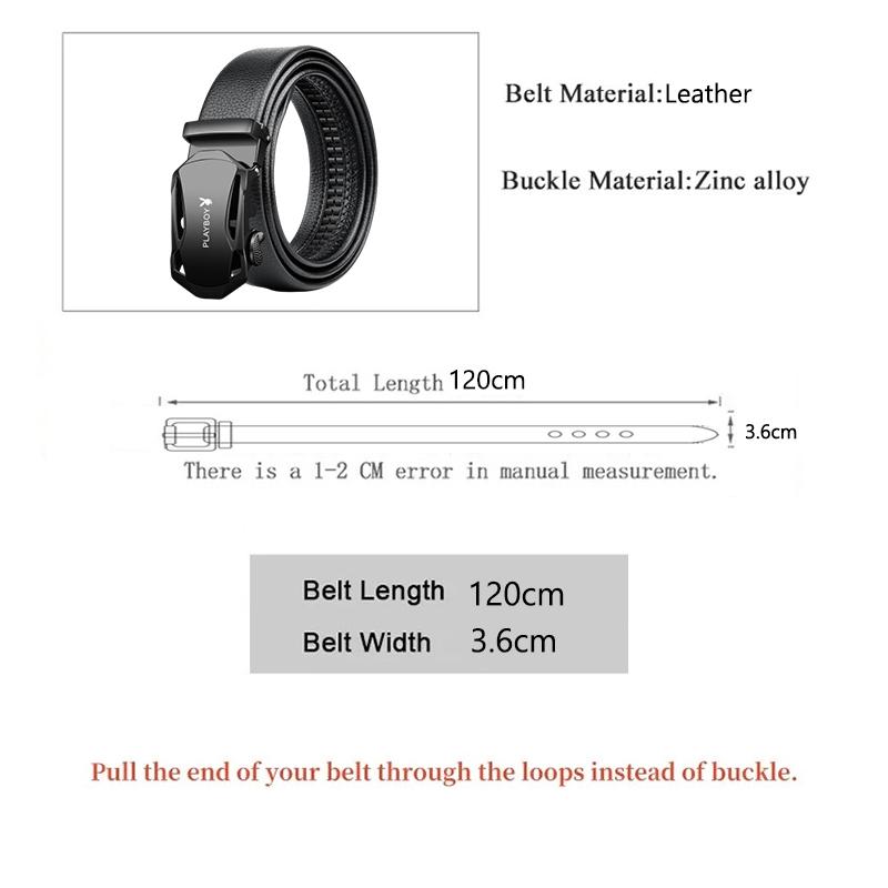 Product Introduction of REDYOO 100% Genuine Leather Belt Men's Belt 1