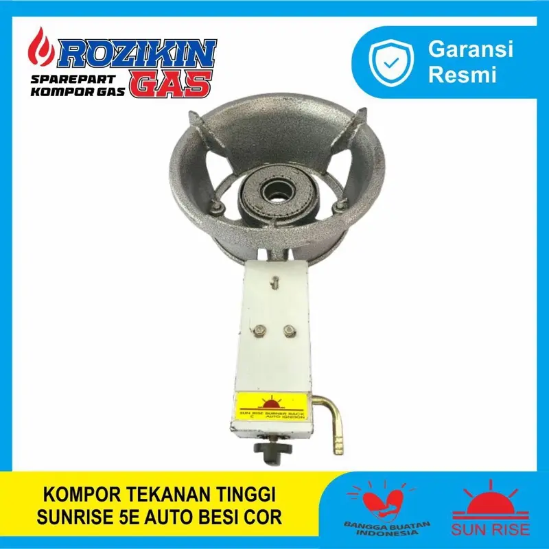 Kompor Tekanan Tinggi Sunrise 5E @uto Besi cor 2