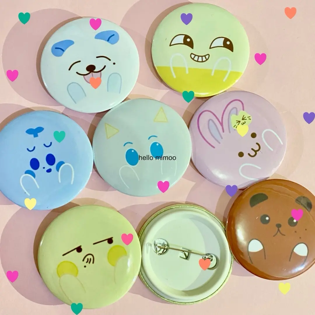 Pin Button versi NCT Dream fanmade