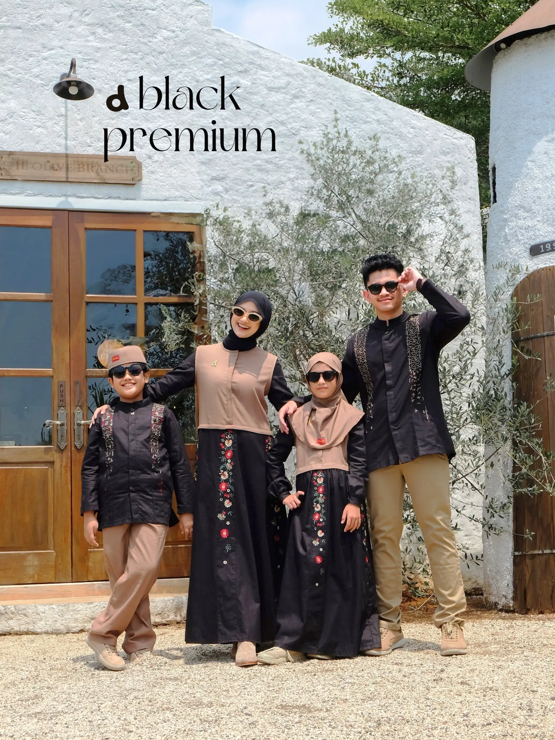 d'Black Premium Family Set by DANNIS COLLECTION