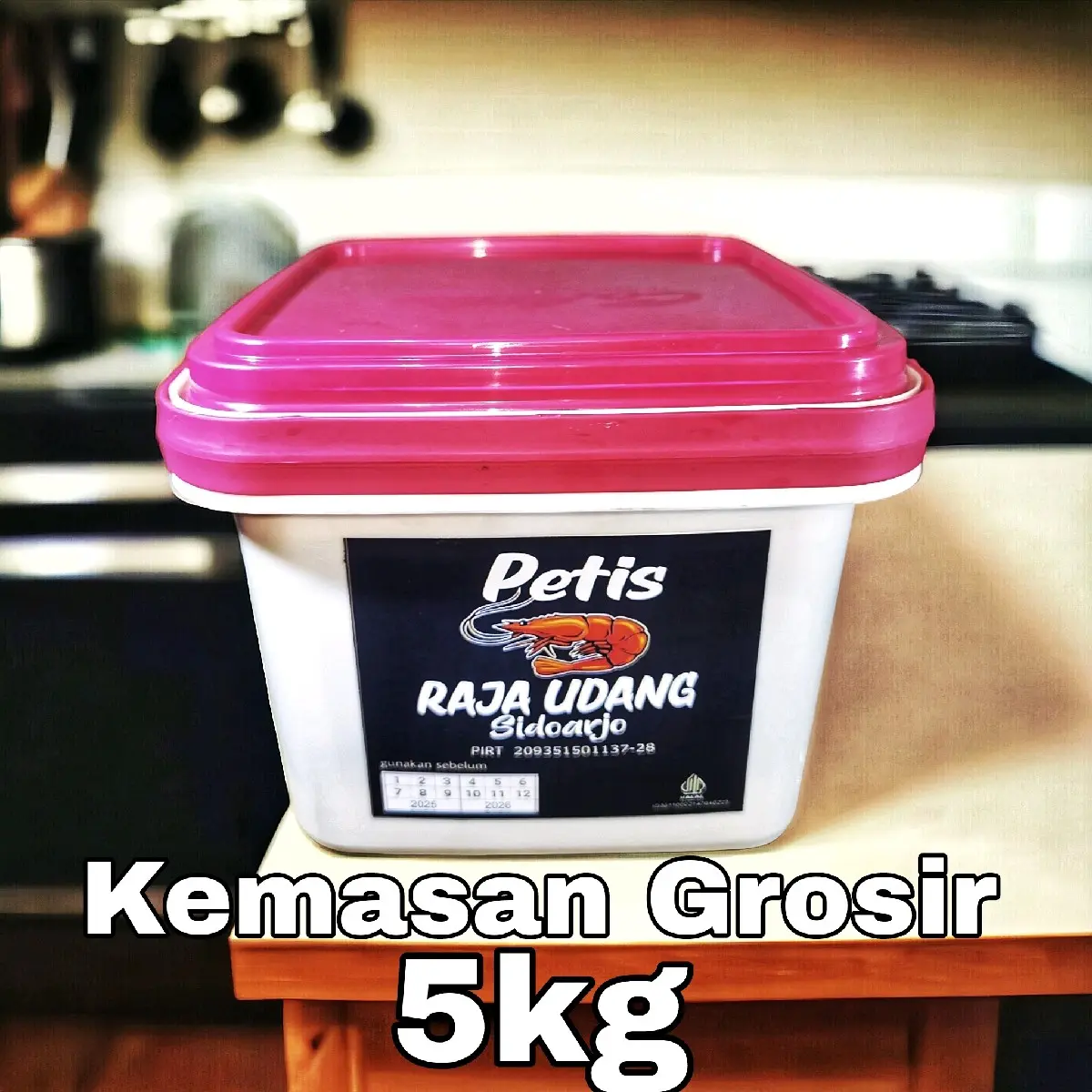 Petis Udang Sidoarjo murni tanpa tambahan tepung 5kg