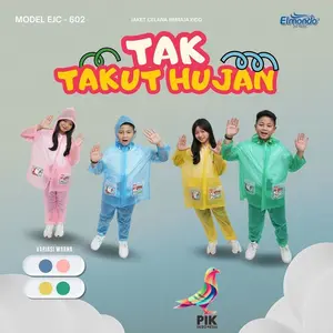 Jas Hujan Setelan Anak Elmondo 602 (7-9 Tahun)