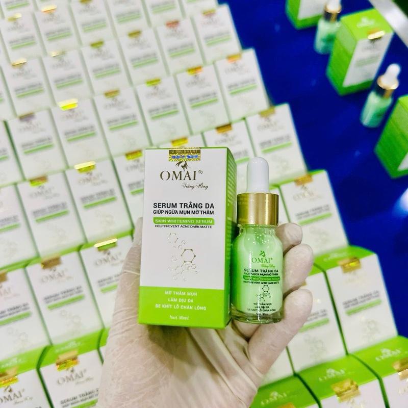   Chính hãng  Serum mụn thâm dưỡng trắng se khít lỗ chân lông Omai 