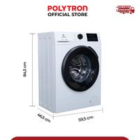 Gambar POLYTRON Mesin Cuci Front Load 7 KG Steam Inverter Low Watt Wonder Wash Series - PFL 7108 dari Polytron Indonesia_NEW Kab. Tangerang 2 Tokopedia