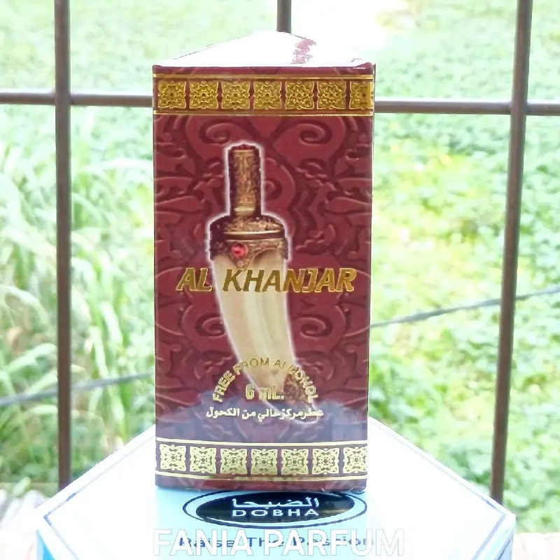 Parfum Dobha roll on Aroma ALKHANJAR 6ml/ Minyak Wangi Tahan Lama Perfume Botol Kuku 2