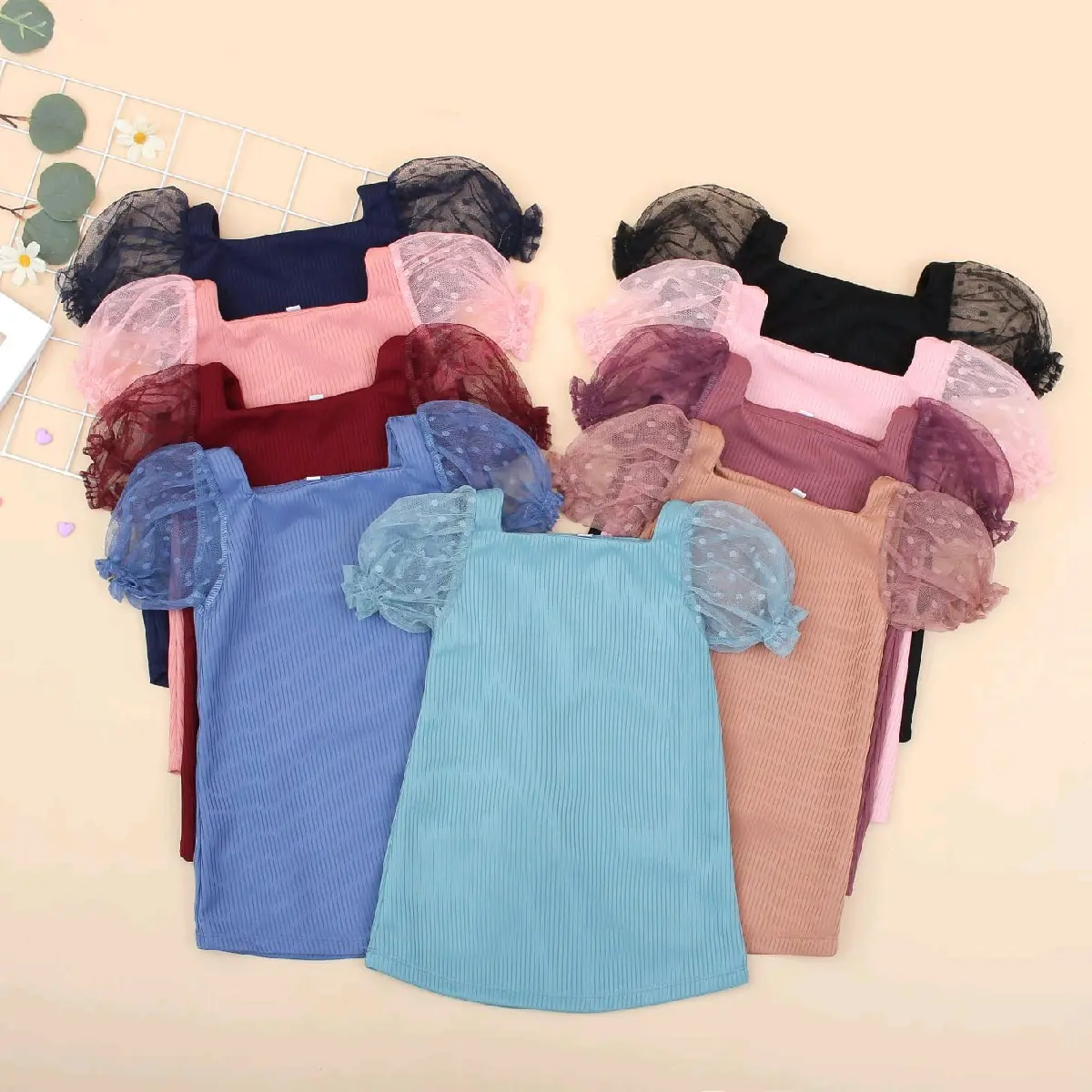 1-5 Tahun DRESS MOANA ANAK Bahan Mango Knit Premium/ Bussan Tweed Knit mix Tille Dress Anak Perempuan Lucu Cantik Fashion
