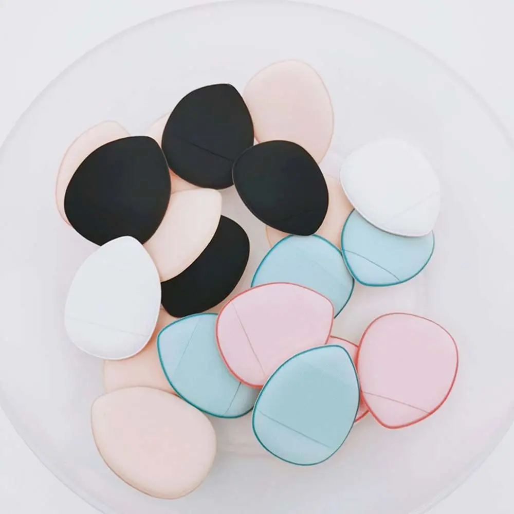Super Soft Natural Foundation Tool Finger Shape Dry Wet Dual-use Sponge Puff Mini Size Cosmetic Puff Thumb Air Cushion Puff Highlighter Blender