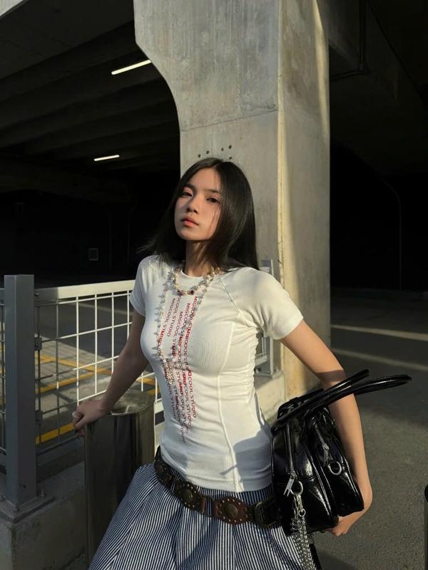 Áo thun ôm classic Migcool chất bozip co dãn thoải mái A01