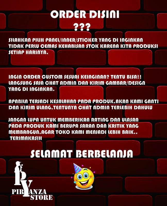 Kit Backdoor Pulse V2 Panel Akrilik - Depan & Belakang - Magnet - Pilihan Warna Bening, Hitam Doff, dan Hitam Transparan 5