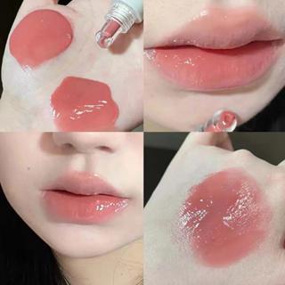 KEKE MOOD Jelly Lip Gloss Jelly Lip Balm Water Lipgloss Mirror Lipgloss Glossy Lip Goss Jelly Lipstick Lip Jelly Lipgloss Lip Plumper Moisturizing Lip Balm Bibir Kering Lipstick Cair Glossy Watery Lipstik 6