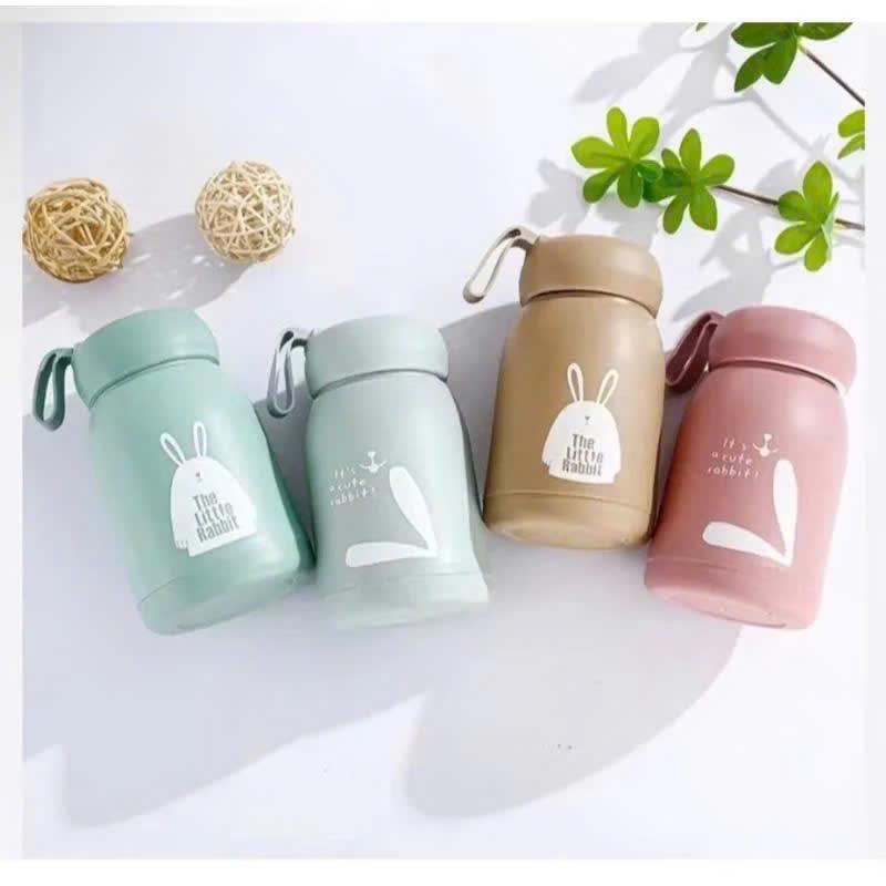 Bình nước thỏ con dễ thương 330ml